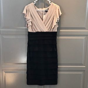 Dress Barn Subtle-Ruffled Dress (NWT)